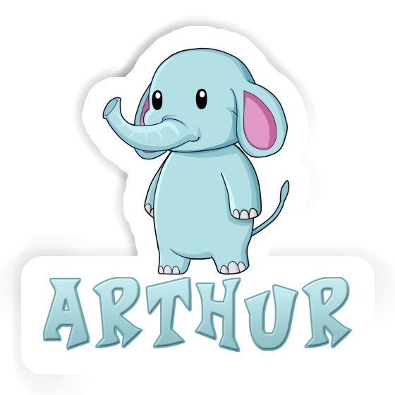 Elephant Sticker Arthur Gift package Image