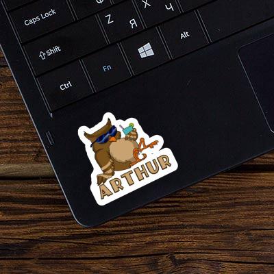 Owl Sticker Arthur Gift package Image