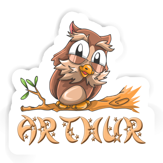 Owl Sticker Arthur Gift package Image