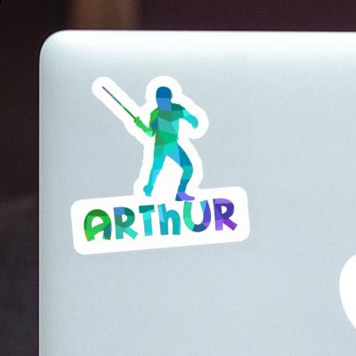 Sticker Arthur Fencer Image