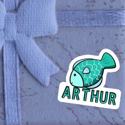 Fish Sticker Arthur Gift package Image