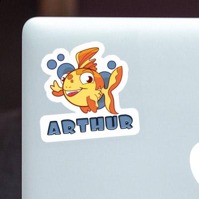 Sticker Fish Arthur Notebook Image