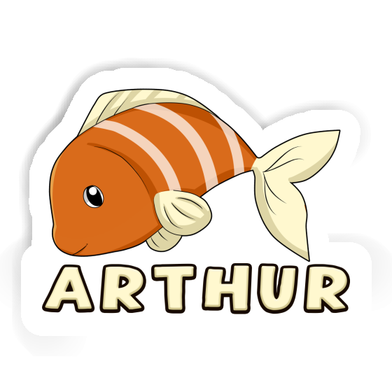 Arthur Sticker Fish Notebook Image