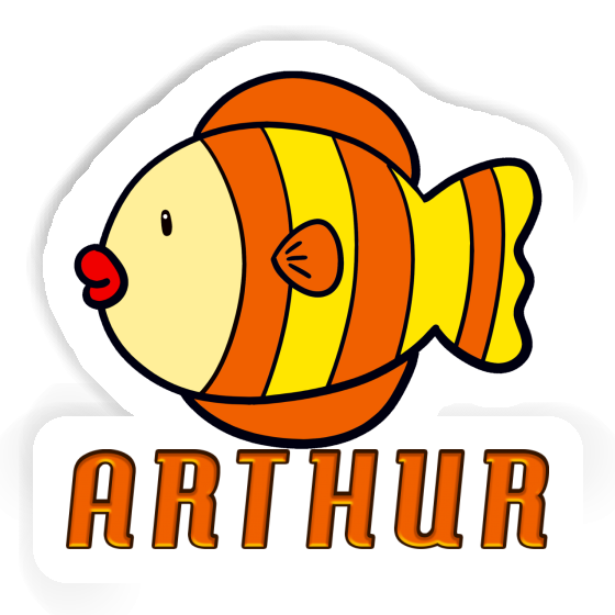 Fish Sticker Arthur Gift package Image