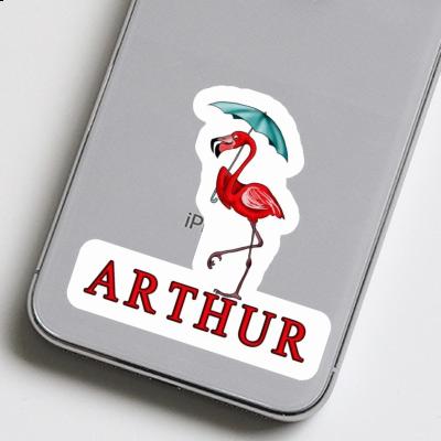 Sticker Arthur Flamingo Image