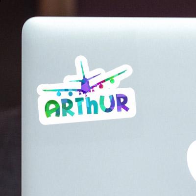 Arthur Sticker Airplane Gift package Image