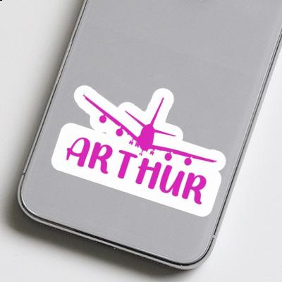 Autocollant Avion Arthur Gift package Image