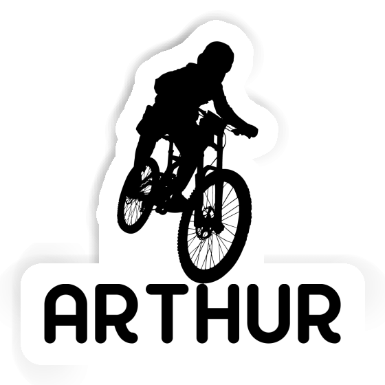 Arthur Sticker Freeride Biker Image