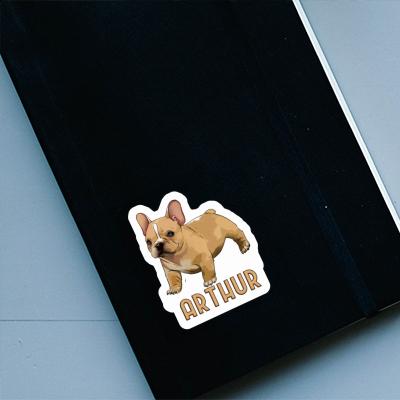 Frenchie Sticker Arthur Gift package Image