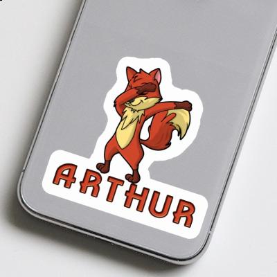 Arthur Sticker Dabbing Fox Image