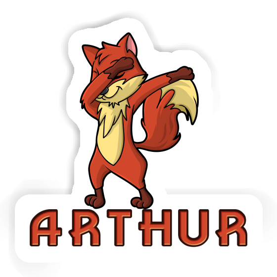 Arthur Sticker Dabbing Fox Gift package Image