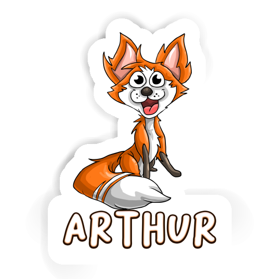 Sticker Fox Arthur Gift package Image