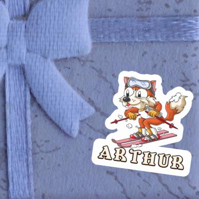 Sticker Skier Arthur Gift package Image