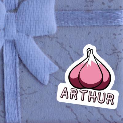 Aufkleber Arthur Knoblauch Gift package Image