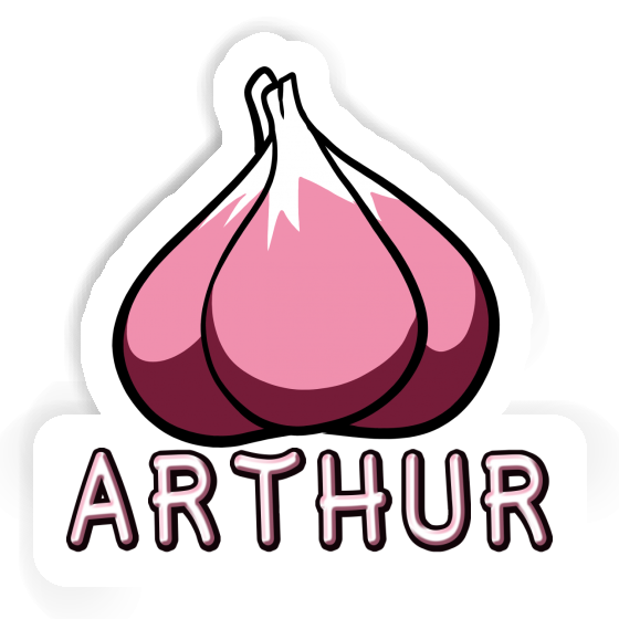 Garlic Sticker Arthur Laptop Image