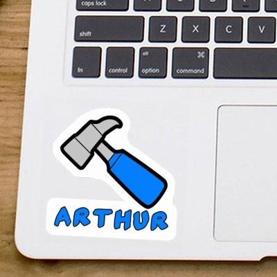 Arthur Sticker Gavel Notebook Image