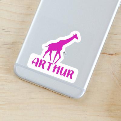 Sticker Arthur Giraffe Notebook Image