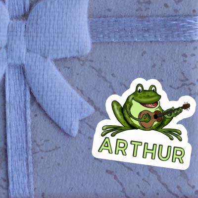 Sticker Arthur Frog Notebook Image