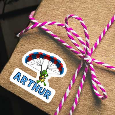 Sticker Paraglider Arthur Notebook Image