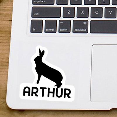 Autocollant Arthur Lapin Laptop Image