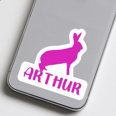 Autocollant Arthur Lapin Gift package Image