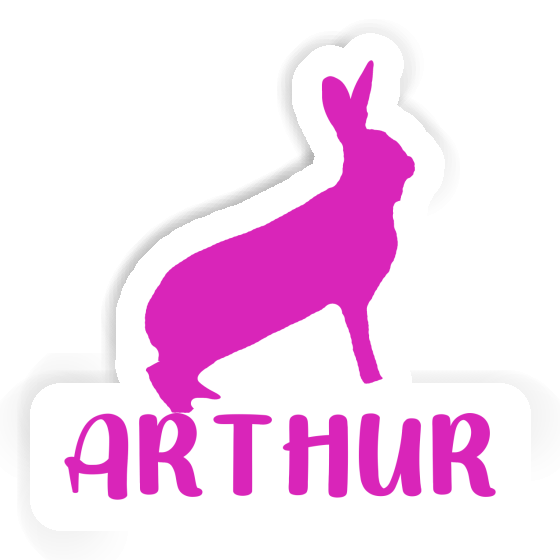 Autocollant Arthur Lapin Laptop Image