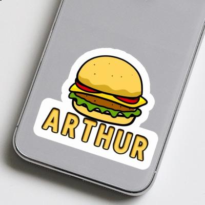 Arthur Sticker Hamburger Gift package Image