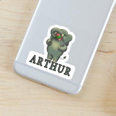 Elephant Sticker Arthur Image