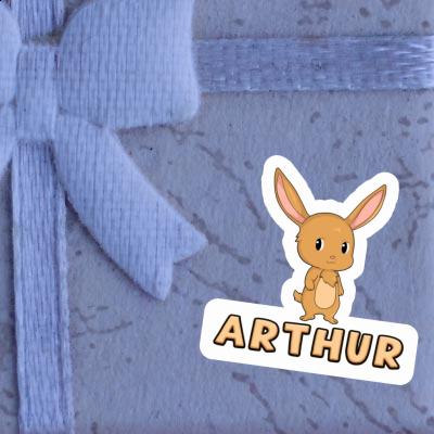 Arthur Sticker Rabbit Notebook Image