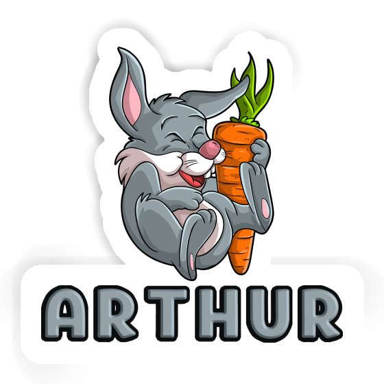 Easter bunny Sticker Arthur Gift package Image