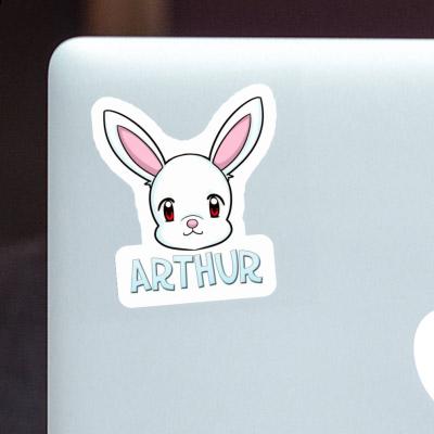 Sticker Hase Arthur Gift package Image