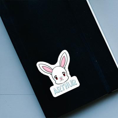 Arthur Sticker Rabbithead Notebook Image