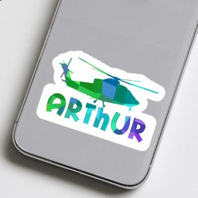 Sticker Helicopter Arthur Image