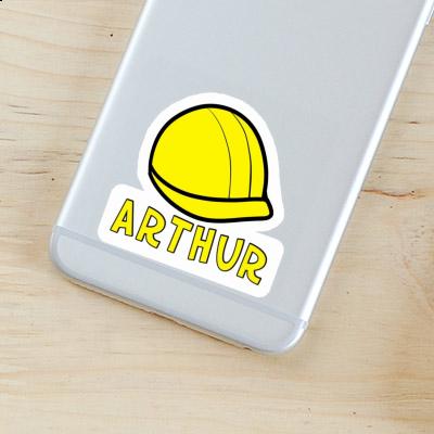 Helmet Sticker Arthur Notebook Image