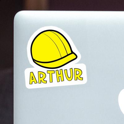 Bauhelm Sticker Arthur Laptop Image