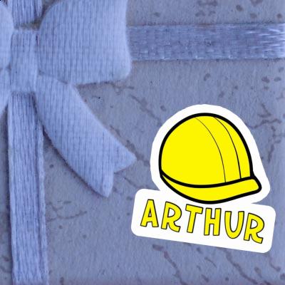 Autocollant Arthur Casque de chantier Image