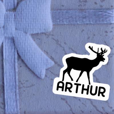 Sticker Hirsch Arthur Laptop Image