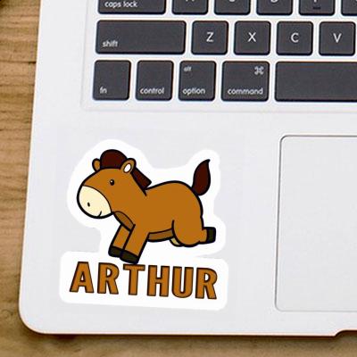 Sticker Arthur Pferd Gift package Image