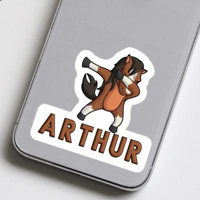 Autocollant Cheval Arthur Gift package Image