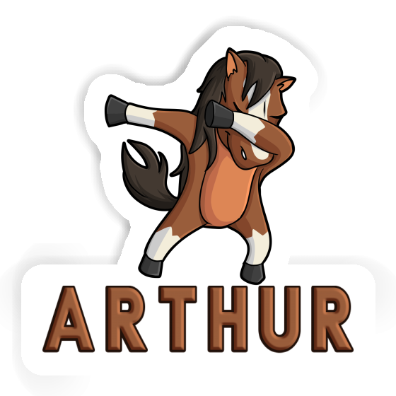 Sticker Arthur Horse Image