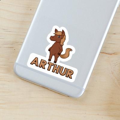 Arthur Sticker Horse Laptop Image