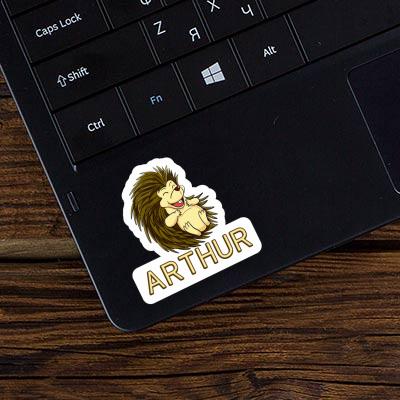 Sticker Arthur Hedgehog Notebook Image