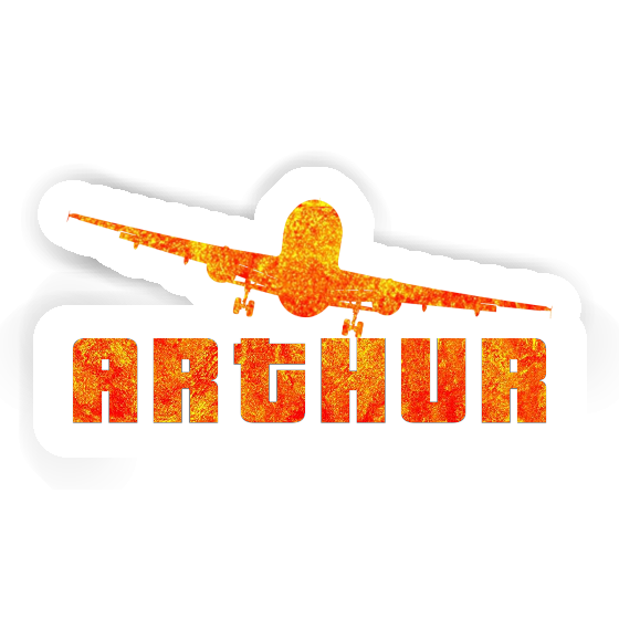 Airplane Sticker Arthur Image