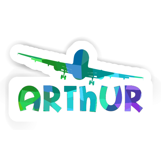 Airplane Sticker Arthur Gift package Image