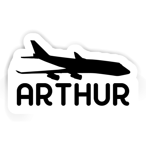 Jumbo-Jet Sticker Arthur Notebook Image