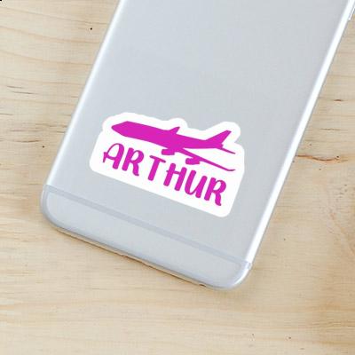 Arthur Sticker Jumbo-Jet Laptop Image