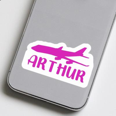 Arthur Sticker Jumbo-Jet Notebook Image