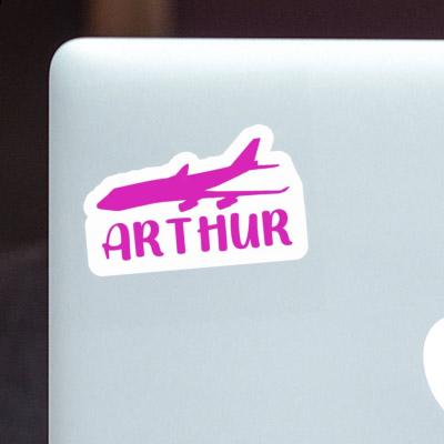 Arthur Sticker Jumbo-Jet Image