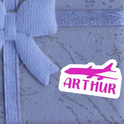 Arthur Sticker Jumbo-Jet Image