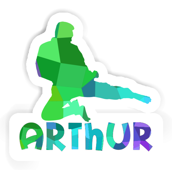 Arthur Sticker Karateka Gift package Image